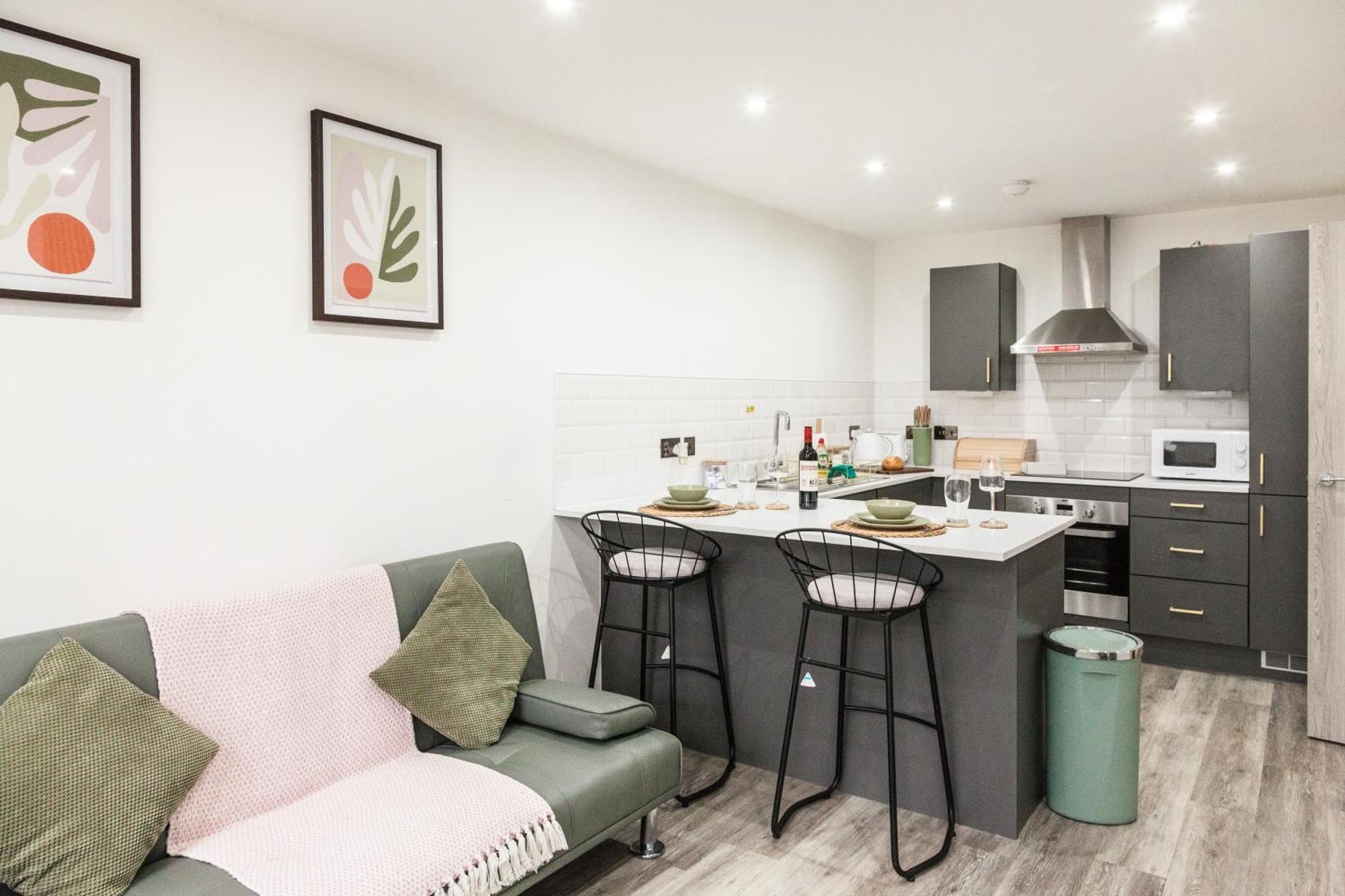 Comfortable Apartment In Desirable Area Of Preston Ngoại thất bức ảnh